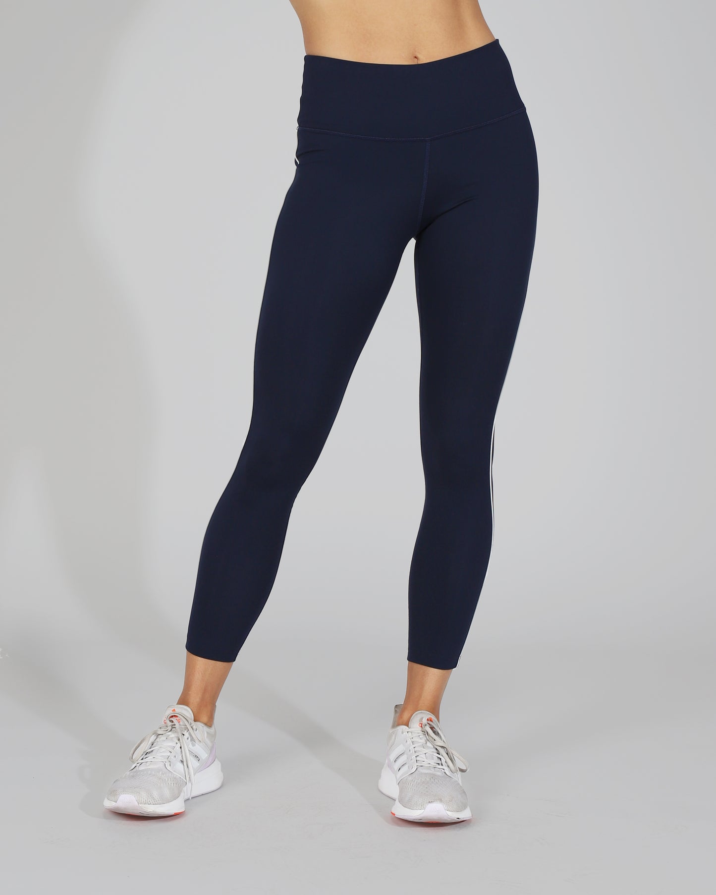 1 Navy Blue Premium Figure Shaping High-Rise Leggings Waist Compression One  Size